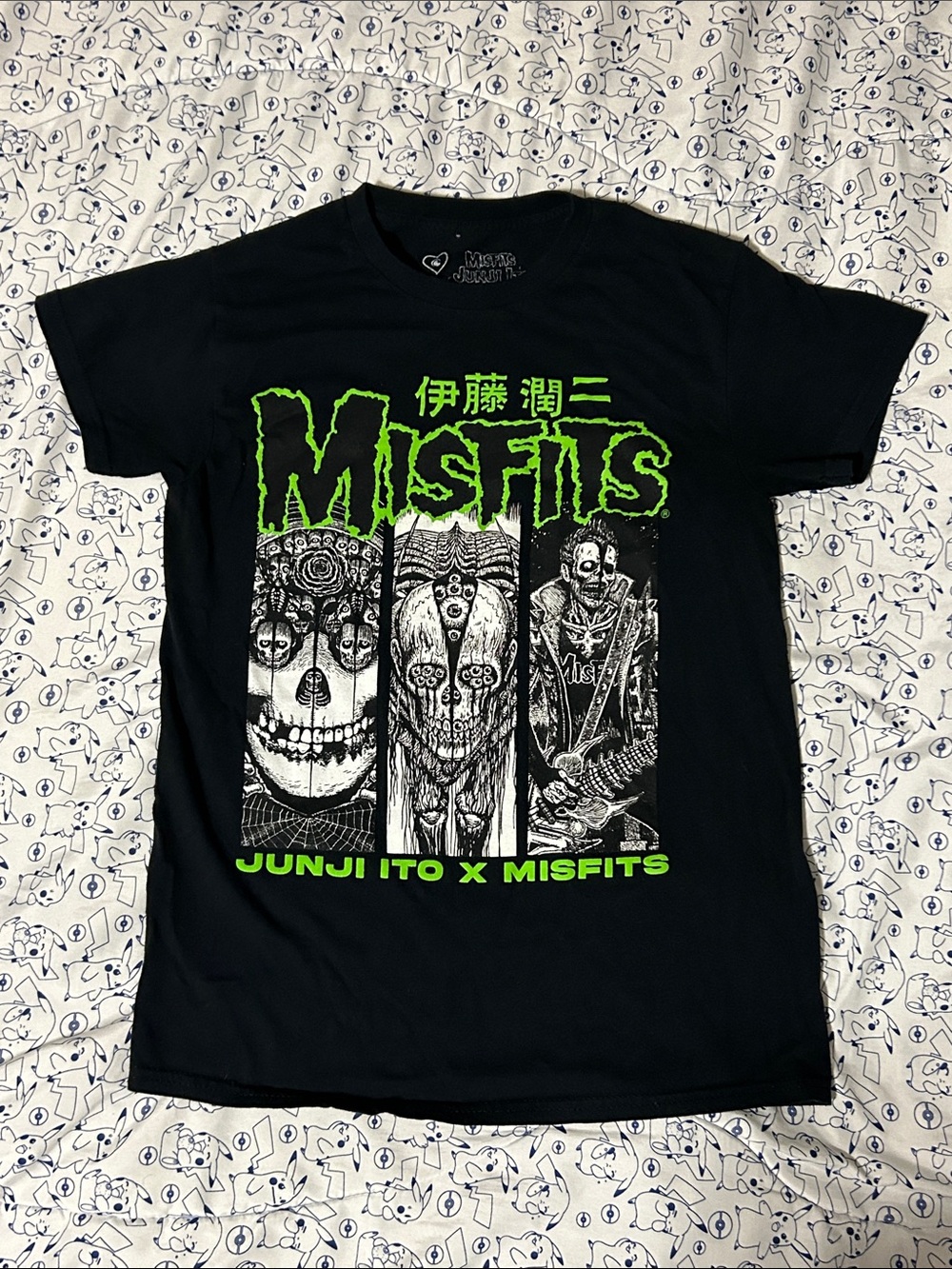 Junji Ito x The Misfits Ripple Junction Graphic Tee Shirt